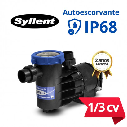 Bomba para Piscinas 1/3CV Syllent IP68 BLINDADA 220V 