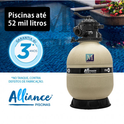 Filtro para piscinas até 52 mil litros FA-40 Alliance