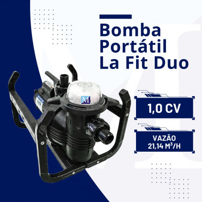 Bomba Portátil La Fit Duo 1,0 CV Motor Weg Alliance