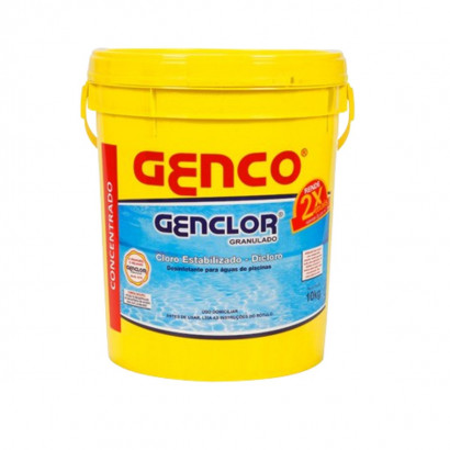 Cloro granulado Genco estabilizado Genclor- 10kg