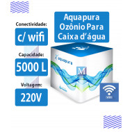 Ozônio para Caixas d'água 5000 litros Aquapura com wifi 220V Panozon