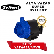 Bomba para Cascata, Solar ou Hidro 1/2CV 220V Alta Vazão Super Syllent Plus 