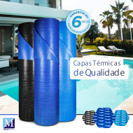 Capa térmica para piscinas - Sob medida - m²