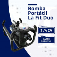 Bomba Portátil La Fit Duo 3/4CV Motor Weg Alliance