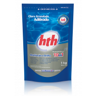 Refil Cloro Granulado 10 em 1 Aditivado 1kg HTH