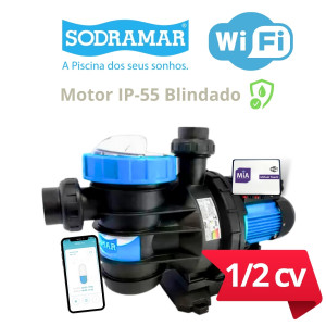 BOMBA SODRAMAR 1/2cv blindada IP-55 BMC COM WIFI