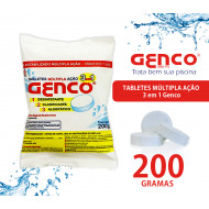 Cloro granulado LE 3 em 1 - 10 kg - Genco