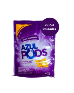 Super Decantador AzulPods Kit Com 6  Maresias