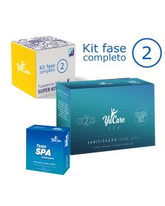 Kit Yucare fase 2 completo - 1 kit luxo e 1 kit teste Spa